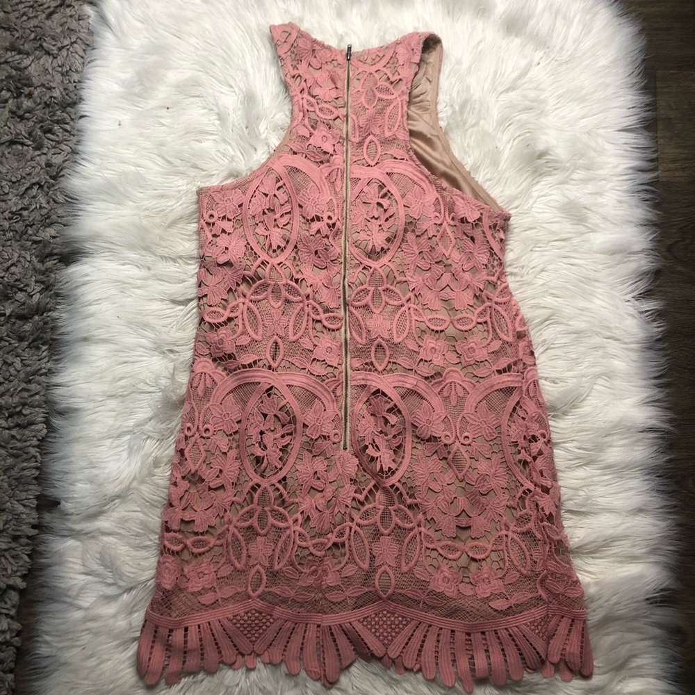 Revolve lovers + friends lace caspian shift dress size medium - Picture 5 of 5